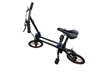 碳纤维轻便伸缩自行车